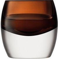 Набор низких стаканов whisky club, 230 мл, коричневый, 2 шт. (66224)