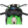 Детский электромотоцикл Kawasaki Ninja (12V, EVA, спидометр, ручка газа) (DLS07-GREEN)