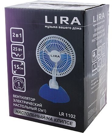 Вентилятор настольный LIRA LR (1102)
