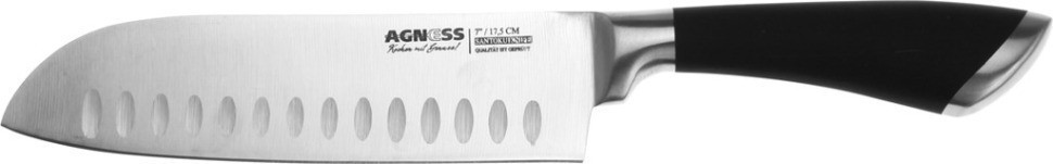 Нож сантоку agness длина=18 см (911-013)