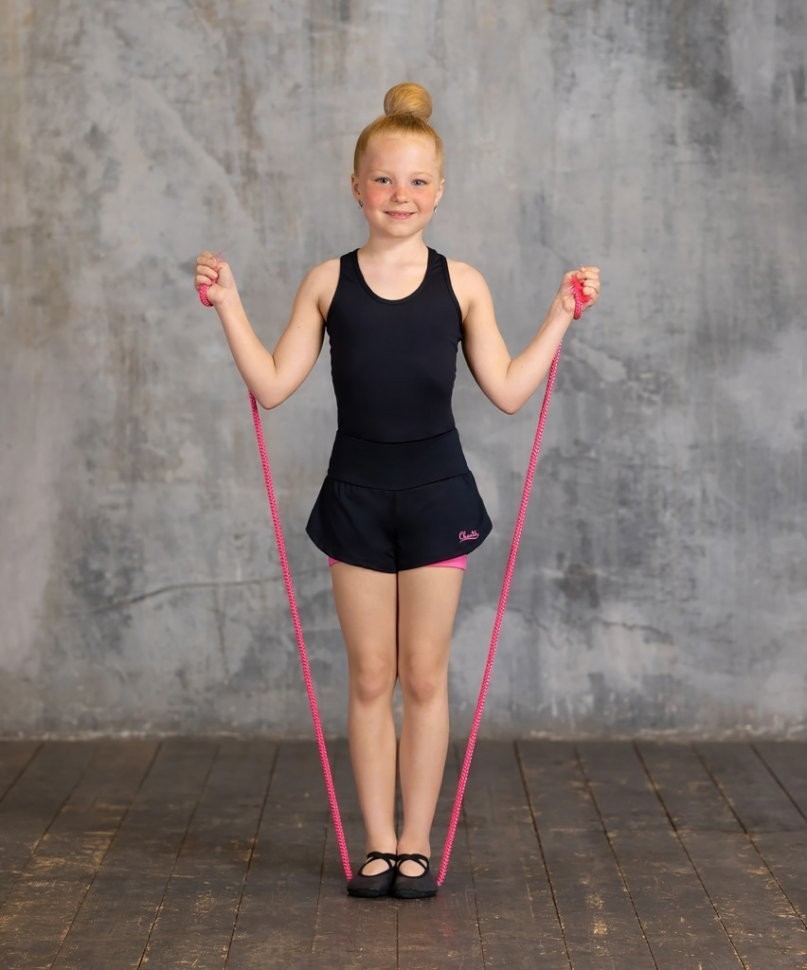 Нейлоновая скакалка для художественной гимнастики Cinderella Pink, 3м (1730523)