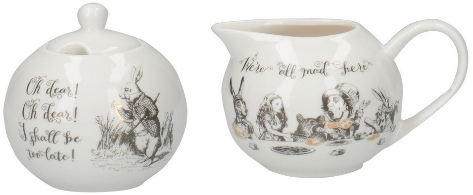 Набор сахарница и сливочник Алиса в Стране чудес V&A 5227082