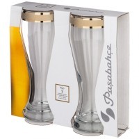 Набор 2 бокалов для пива 415 мл &quot;кольцо&quot; Акционерное Общество (194-407)