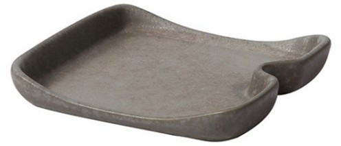 Тарелка L9259-648UСНЯТО, каменная керамика, grey, ROOMERS TABLEWARE