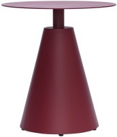 Столик кофейный marius, D50 см, красный (75822)