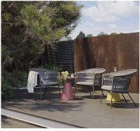 Столик кофейный marius, D50 см, красный (75822)