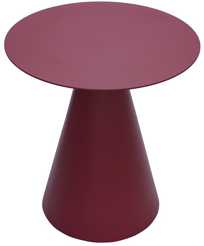 Столик кофейный marius, D50 см, красный (75822)