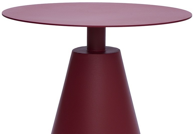 Столик кофейный marius, D50 см, красный (75822)