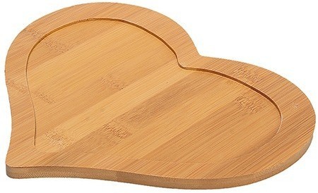 Менажница Сердце 2 секции с подставкой LORAINE (12088)