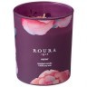 Свеча roura ароматизованная в стакане "пион" (натуральный воск) 8,5*7 см Ceras Roura (360-160)