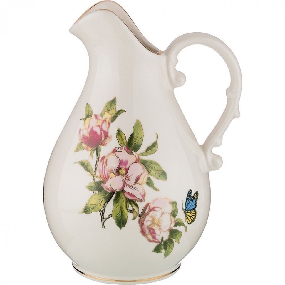 Кувшин декоративный  бабочки 25*22*36см. Loucicentro-Ceram. Louсa (742-325)