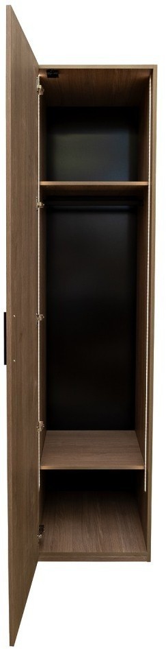 GD-10024/2-3 Шкаф Alto пенал c вешалкой,цвет дуб Урбан Кофейный, фасад глухой 50*57*228.5см (TT-00014750)