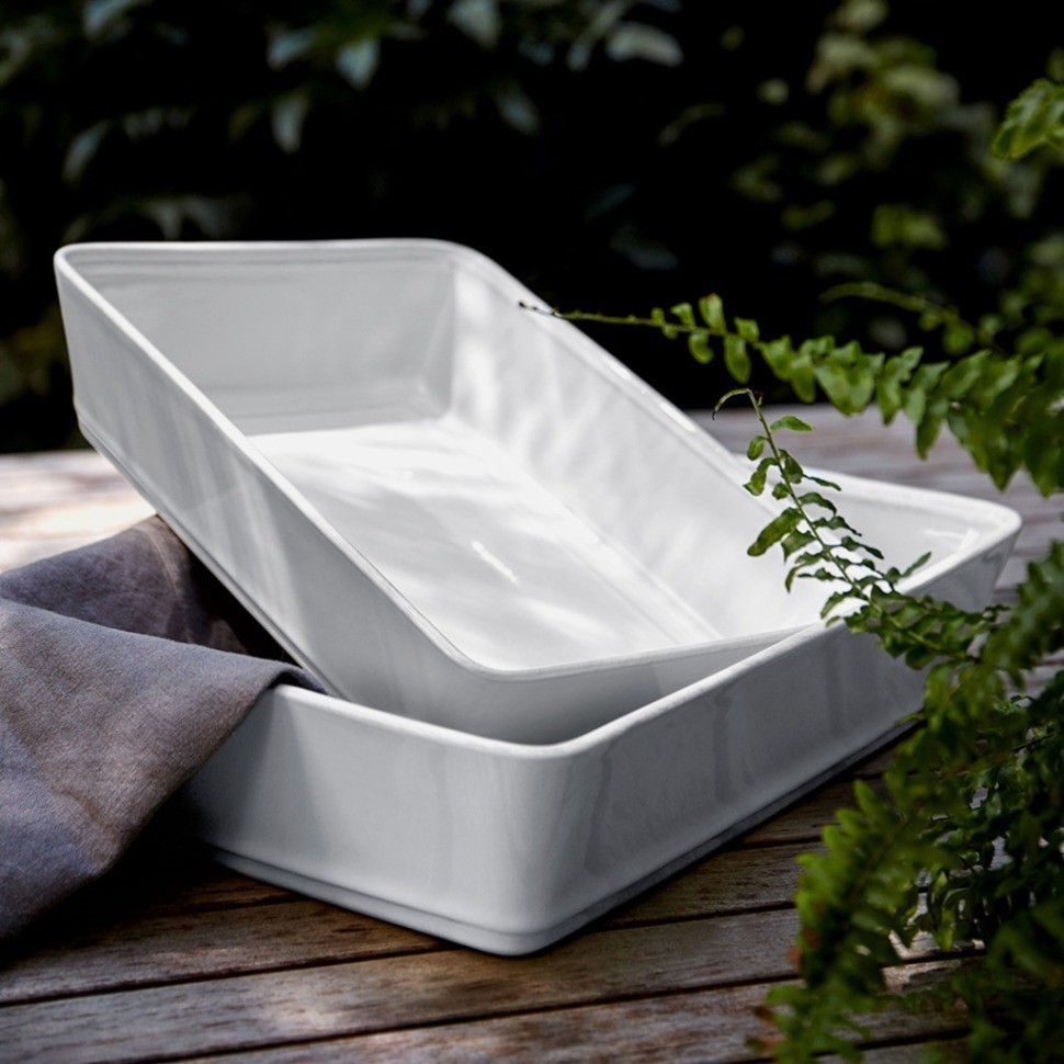 Тарелка FIP331-WHI(FIP331-02202F), 33 см, керамика, white, Costa Nova