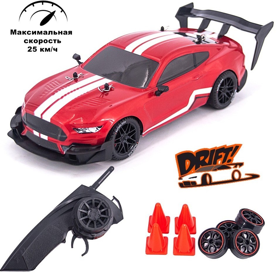 Радиоуправляемая машина для дрифта Ford Mustang 4WD 1:14 - RC-19C