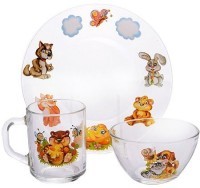 Набор для завтрака &quot;Зверята&quot; (х12) &quot; (1220-Д-1)