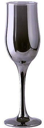 Набор бокалов для шампанского из 6 шт 200 мл Сияющий графит (GR160-06)