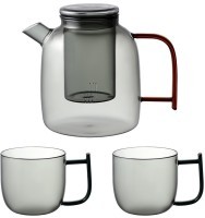 Набор из чайника и 2-х чашек misty (79001)