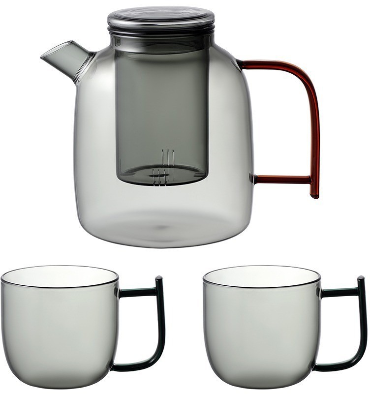 Набор из чайника и 2-х чашек misty (79001)