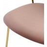 Стул eirill, велюр, розовый (75782)