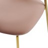 Стул eirill, велюр, розовый (75782)