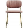 Стул eirill, велюр, розовый (75782)