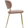 Стул eirill, велюр, розовый (75782)