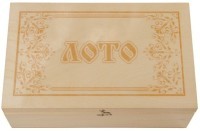Русское Лото &quot;Гравировка&quot; в деревянной шкатулке (31002)