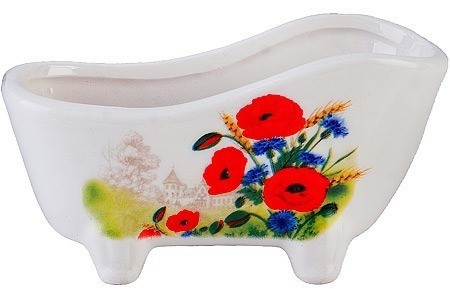 Подставка для губки Цветущие Маки LORAINE (60276)