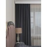 Портьера Silkу 46 серая димаут 300*260 (TT-00016726)