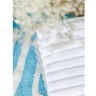 Полотенце банное waves белого цвета из коллекции essential, 70х140 см (63095)