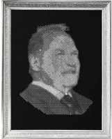 Картина Портрет с кристаллами Swarovski (2219)