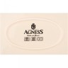 Блюдо для запекания и выпечки овальное 32,5*22*8 см бежевое Agness (777-051)