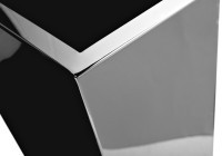 Кашпо высокое напольное цвет серебро d35*57см (TT-00013086)