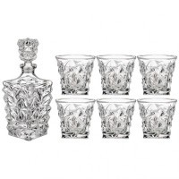 Набор для виски &quot;muza&quot; 7пр.: штоф + 6 стаканов 900/300 мл Lefard (195-211)