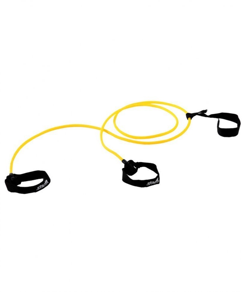 Эспандер лыжника-пловца ES-901, 6х9х2200 мм, 2 кг, желтый (1483967)
