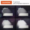 Настольная бестеневая лампа / светильник 117 светодиодов 4 режима яркости DASWERK 237954 (93020)