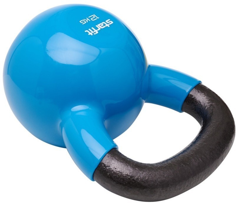 Гиря виниловая Starfit DB-401, 12 кг, синий (2103601)
