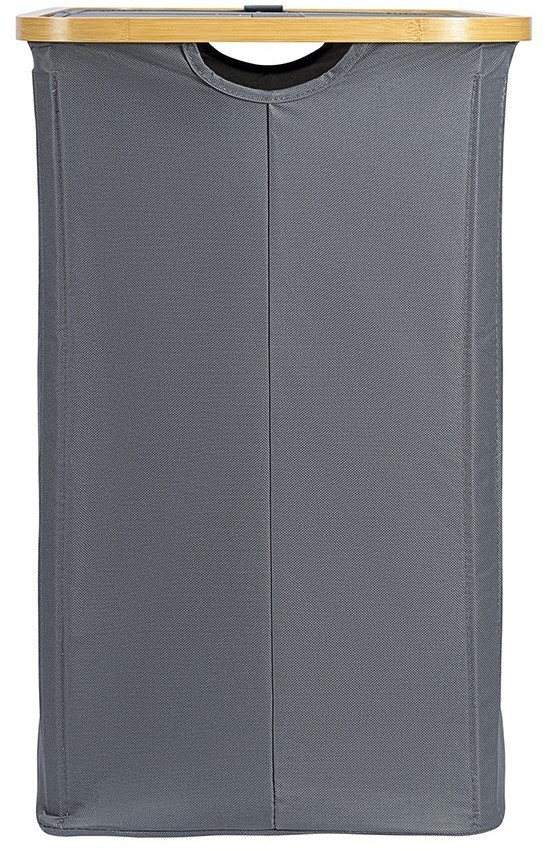 Корзина для белья с двумя отделениями neat twin, 53,5х33х53 см, серая (77874)