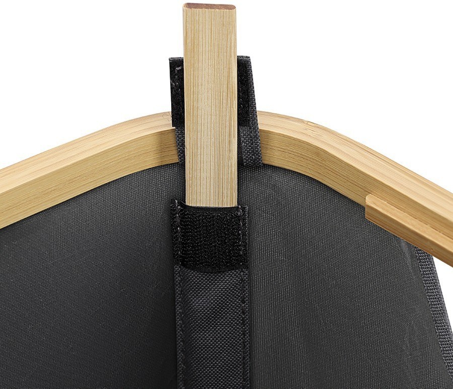 Корзина для белья с двумя отделениями neat twin, 53,5х33х53 см, серая (77874)