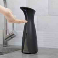 Диспенсер для мыла сенсорный otto, 250 мл, черно-серый (70618)