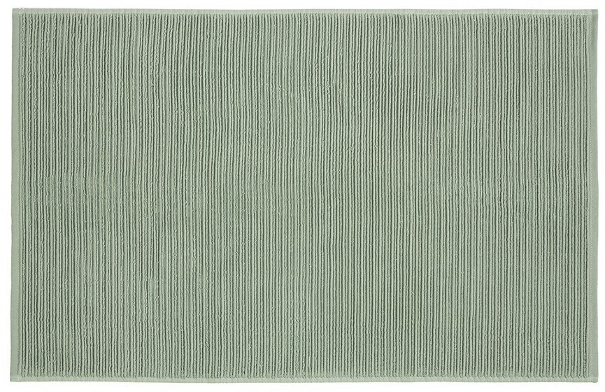 Коврик для ванной фактурный цвета шалфея из коллекции essential, 50х80 см (75399)