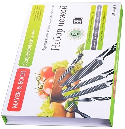 Набор ножей 6 предметов MAYER   BOCH (26993)