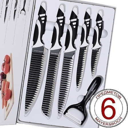 Набор ножей 6 предметов MAYER   BOCH (26993)