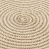 Ковер из хлопка target бежевого цвета из коллекции ethnic, D120 см (74486)