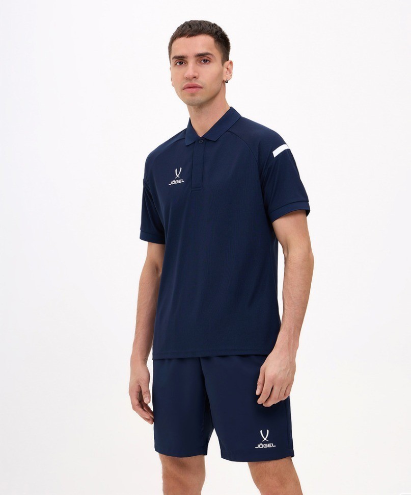 Поло JÖGEL CAMP 2 Poly Polo, темно-синий (2112133)