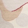 Ковер из хлопка бежевого цвета с авторским принтом из коллекции freak fruit, 200х300 см (69431)