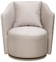 Кресло Verona Basic вращающееся велюр беж. Colt002-BEG 70*77*80см (TT-00011579)