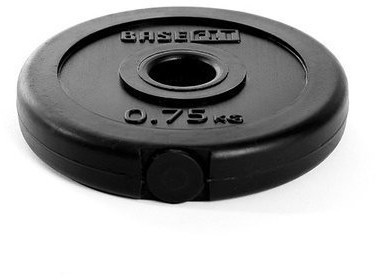 Диск пластиковый BB-203 0,75 кг, d=26 мм, черный (1483989)