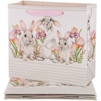 Комплект бумажных пакетов из 4 шт. 30*27*12 см. Lefard (521-243)