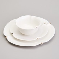 Набор для завтрака 3 пр. lefard &quot;sunday&quot; золотой (359-911)